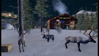 Sinespace virtualworld Snowed INN [upl. by Icram]