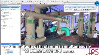 Automatic Collision Free Path Planner in IPS [upl. by Alric963]