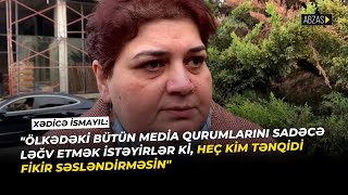 Toplum TVnin baş redaktoru Xədicə İsmayıl polisin ofislərinə basqını ilə bağlı müsahibə verib [upl. by Anas]