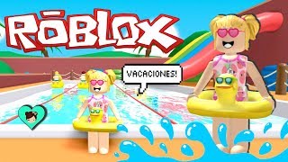 Titi Juegos y Goldie Vacaciones de Verano en Bloxburg [upl. by Nwahsiek]