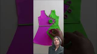 Kapde ki new design trick cutting and sewing dress making [upl. by Tsui]