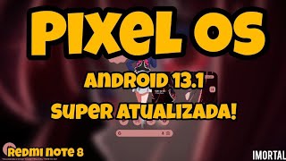 PixelOs Redmi Note 8 primeiras impressões [upl. by Guyon]