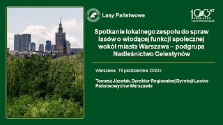 Spotkanie lokalnego zespołu do spraw lasów [upl. by Scarrow]