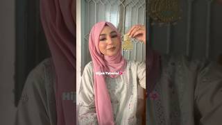 Hijab Tutorial With Earrings  Wedding Hijab Tutorial  Zaofishan Naqvi [upl. by Hahnke]