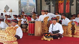 Tabuh Yadnya Mengiringi saat upacara Pujawali Di Pura Ulun Danu Beratan Bedugul Bali [upl. by Ocimad]