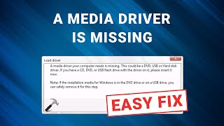 How to fix ‘A media driver is missing’ error during Windows 10 clean install [upl. by Neb]