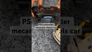 ESP32 and PS4 Controller Mecanum wheels car ps4controller esp32 shorts [upl. by Esinaej]