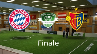 Spiel 46 Finale FC Bayern München  FC Basel │U12 Hallenmasters TuS Traunreut 2017 [upl. by Ainnek]