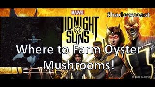 Where to Farm Oyster Mushrooms in Marvels Midnight Suns around the Abbey [upl. by Aitital]