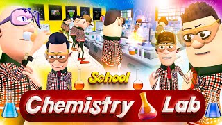 School Chemistry Lab ⚗️🧪 KomedyKeKing  Smokhan Funny Comedy [upl. by Porty101]