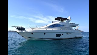 AZIMUT 55 Motor Yacht For Sale from the FIRST OWNER  KEEN SELLER detailed Yacht Tour Walkthrough [upl. by Mcwilliams]