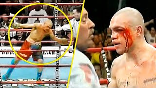 El Boxeador que se PARTIO LA MADRE por su País  La Hiena Barrios vs Acelino Popo Freitas [upl. by Hiller]