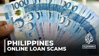 Philippine online loan scams Borrowers threatened and harassed over debts [upl. by Hung762]