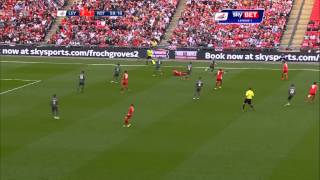 Leyton Orient vs Rotherham United  League One Playoff Final 201314 [upl. by Oshinski]