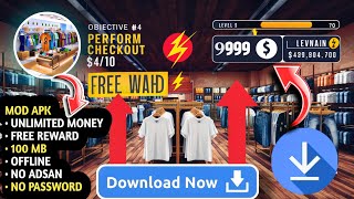 CLOTHING STORE SIMULATOR MOBILE MOD APK  New UPDATE CLOTHING STORE SIMULATOR Mod APK 🤑 [upl. by Oeramed]