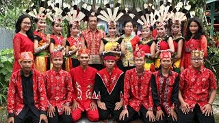 Musik Tari Penyambutan Sanggar Riwut Tarung [upl. by Matt965]