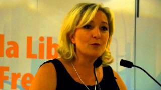 Discours de Marine Le Pen au Dîner de lAEL Paris 25 Mai 2013 [upl. by Andri945]