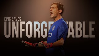 Iker Casillas  UNFORGETTABLE  Epic Saves HD 1080i [upl. by Nomla]