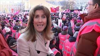 Royal Mail strike Thousands of postal workers attend rally in London  5 News [upl. by Valentino]