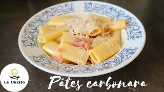 comment réussir des pâtes carbonara halal [upl. by Newob]