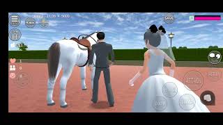 HOW TO DO MARRIAGE IN SAKURA💛🌺🌸sakuraschoolsimulator fyp indonesia sss gamingvideos games [upl. by Amaryllis]