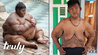 World’s Heaviest Kid Loses 220lbs  TRULY [upl. by Niarb]