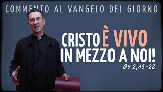 Commento al Vangelo del giorno  CRISTO È VIVO IN MEZZO A NOI  Gv 21322 [upl. by Alya517]