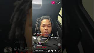 BloodhoundQ50 on instagram live tweakin flexing jewelry chiraq rap chiraq [upl. by Papert]