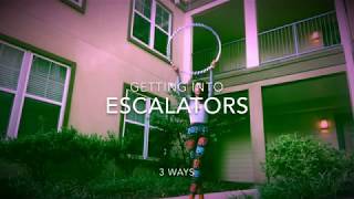 3 Fun Escalator Transitions 💜 Indigo Flow Arts [upl. by Ramiah]