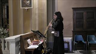 Camille SaintSaëns  Ave Maria  Isabella Stabio soprano sax [upl. by Durarte787]