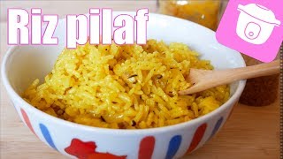 Riz pilaf FACILE et RAPIDE 🍚 COOKEO [upl. by Eimirej630]