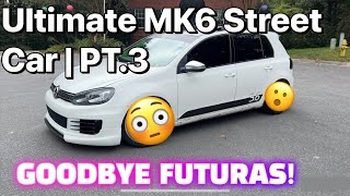 NEW WHEELS AND TIRES FOR THE 36 MK6  Ultimate MK6 Street Car PT3 [upl. by Dunkin]