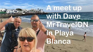 LANZAROTE Dave MrTravelON in Playa Blanca what a laugh [upl. by Etz]