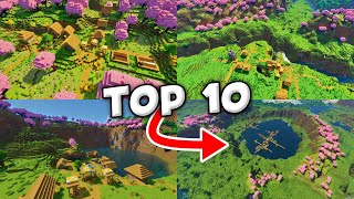 Top 10 VILLAGE SEEDS For Minecraft 120 [upl. by Tommie]