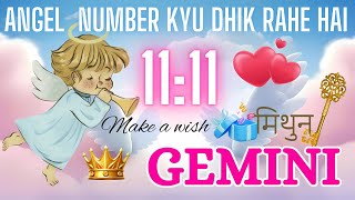 GEMINI मिथुन राशिफल✨1111 ANGEL NUMBERS KYUN DIKH RAHE HAI TIMELESS ✨🌈🎁🎉🪬🦋healingtarot111 [upl. by Isolde353]