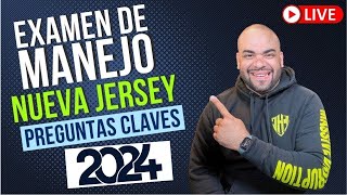 EXAMEN TEORICO DE MANEJO NEW JERSEY 2024 I Aprobarás con estas preguntas [upl. by Onibag165]