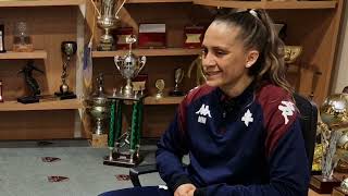 Interview de la capitaine des féminines du FC METZ  Marine MOREL [upl. by Norean]