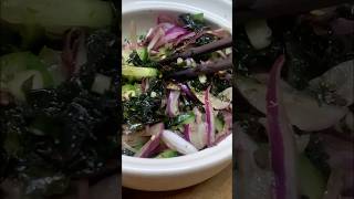 Seaweed salad 🇰🇷South Korea salad korean food koreanfood recipe shorts shortvideo yummy [upl. by Stilla371]