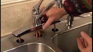 How to Replace a Kitchen Faucet [upl. by Cyrillus]