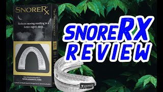 SnoreRX Review  First night’s results [upl. by Kciregor]