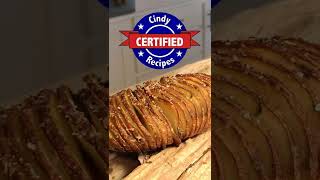 Easy Delicious amp Fun Hasselback Baked Potatoes Shorts [upl. by Carree]