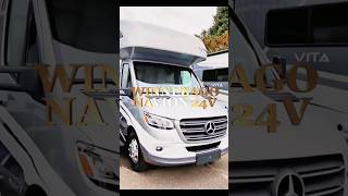 2024 Winnebago Navion  Luxurious Class C Motorhome shorts [upl. by Idnal]