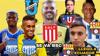 CONFIRMADO 2 NUEVOS REFUERZOS BSC VA JAVIER BURRAI  EMELEC 2024 LLEGO A ECUADOR MATHIAS SUÁREZ [upl. by Allyce]