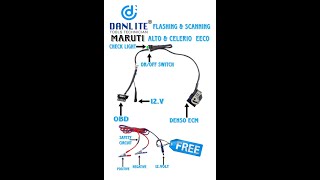 Maruti Alto Celerio Eeco Diagnostic Cable [upl. by Einwat]