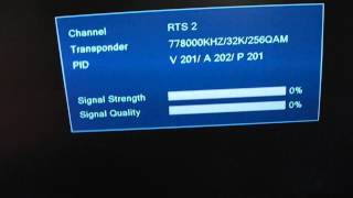 Comparison on weak DVBT2 signal  Synaps Bit2 Vs Strong 8201 [upl. by Nivra108]