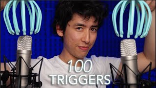 ASMR 100 Triggers To Help YOU Sleep TONIGHT [upl. by Ayatnwahs]