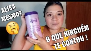 RESENHA MÁSCARA DE TRATAMENTO BOTOX  PLÁSTICA DOS FIOS  shopee alisa botox máscara [upl. by Amias]