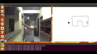 Kinect HandTracking with Python  OpenNIPyOpenNI  OpenCV [upl. by Aiker]