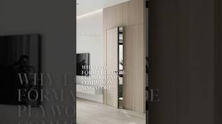 Why low formaldehyde plywood not common in Singapore sgrenovation interiordesignsg [upl. by Aidaas]