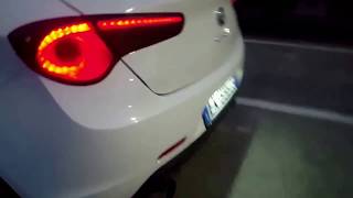 Sound GIULIETTA 20jtdm con finale libero LRS EXHAUST [upl. by Adnam87]